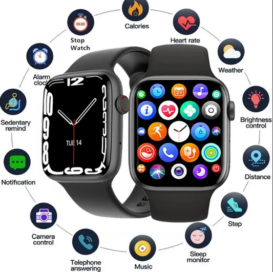 I8 PRO MAX SMART WATCH SERIES – NEW SMARTWATCH, LATEST FOR IOS AND ANDROID, SPORTS FITNESS WATCH, PRO SMART WATCH, BLUETOOTH CALLING, SCROLL FEATURE, FULL SCREEN TOUCH, PRO MAX SMARTWATCH