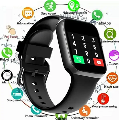 T500 Bluetooth Smart Watch Smart Watch For Men & Women |Call Player Fitness Tracking Smartwatch for Android iOS